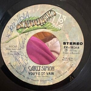 Carly Simon - You're So Vain Vinyl Record